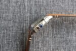 SANTOS 34MM STEEL CASE BROWN LEATHER - Image 14