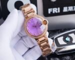 BALLON BLEU 33MM ROSE GOLD PURPLE DIAL - Image 14