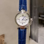 PASHA DE CARTIER 35MM QUARTZ STEEL WHITE DIAL - Image 5