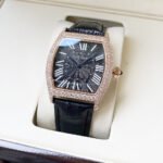TORTUE 40MM DIAMOND BEZEL LEATHER STRAP - Image 11