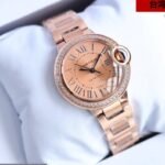 BALLON BLEU 33MM ROSE GOLD DIAL - Image 8