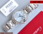 BALLON BLEU 33MM STEEL ICE BLUE DIAL DIAMOND BEZEL - Image 10