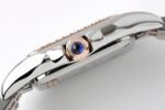 PANTHERE DE CARTIE 22MM QUARTZ ROSE GOLD STEEL WHITE DIAL - Image 14