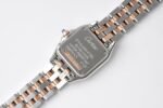 PANTHERE DE CARTIE 22MM QUARTZ ROSE GOLD STEEL WHITE DIAL - Image 16