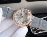 BALLON BLANC 33MM AUTOMATIC ROSE GOLD ARABIC NUMERALS - Image 5