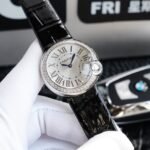 BALLON BLANC 33MM AUTOMATIC STEEL CASE ARABIC NUMERALS - Image 10