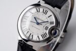 BALLON BLEU 33MM AUTOMATIC WHITE DIAL LEATHER 2021 - Image 2