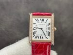 TANK LOUIS DE CARTIER QUARTZ GOLD CASE DIAMOND BEZEL - Image 4