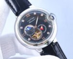 BALLON BLEU 36MM OPEN HEART PINK DIAMOND NUMERALS - Image 4