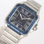 SANTOS 40MM CUSTOM DARK BLUE DIAL - Image 11