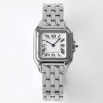 PANTHERE 27MM SILVER CASE WHITE DIAL - Image 10