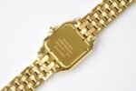 PANTHERE 27MM GOLD CASE DIAMOND BEZEL WHITE DIAL - Image 17