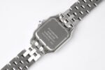 PANTHERE 27MM SILVER CASE DIAMOND BEZEL WHITE DIAL - Image 7