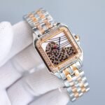 PANTHERE 27MM PINK GOLD CASE DIAMOND BEZEL DIAMOND DIAL - Image 9