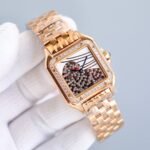 PANTHERE 27MM PINK GOLD CASE DIAMOND BEZEL DIAMOND DIAL - Image 12