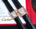 TANK MUST SMALL PINK GOLD LEATHER STRAP WHITE DIAL - Image 8