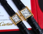 TANK MUST SMALL GOLD LEATHER STRAP WHITE DIAL - Image 2