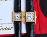 TANK MUST SMALL GOLD LEATHER STRAP WHITE DIAL - Image 12