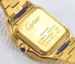 SANTOS LADY 35.1MM AUTOMATIC GOLD DIAMOND BEZEL - Image 16