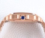 SANTOS LADY 35.1MM AUTOMATIC PINK GOLD DIAMOND BEZEL - Image 5