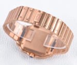 SANTOS LADY 35.1MM AUTOMATIC PINK GOLD DIAMOND BEZEL - Image 18