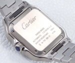 SANTOS LADY 35.1MM AUTOMATIC SILVER DIAMOND BEZEL - Image 7