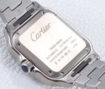 SANTOS LADY 35.1MM AUTOMATIC SILVER DIAMOND BEZEL - Image 16