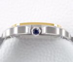 SANTOS LADY 35.1MM AUTOMATIC GOLD STEEL - Image 6