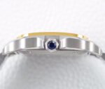 SANTOS LADY 35.1MM AUTOMATIC GOLD STEEL - Image 15
