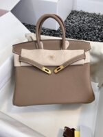 HM BIRKIN 25CM BROWN TOGO LEATHER GOLD HARDWARE - Image 2