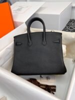 HM BIRKIN 25CM BLACK TOGO LEATHER GOLD HARDWARE - Image 8