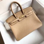 HM BIRKIN 25CM BEIGE TOGO LEATHER GOLD HARDWARE - Image 10