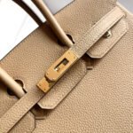 HM BIRKIN 25CM BEIGE TOGO LEATHER GOLD HARDWARE - Image 5