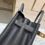 HM BIRKIN 30CM BLACK SWIFT LEATHER GOLD HARDWARE - Image 16