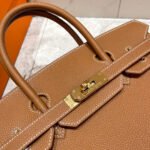 HM BIRKIN 30CM GOLD TOGO LEATHER GOLD HARDWARE - Image 14