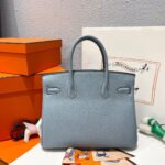 HM BIRKIN 30CM CLOUD BLUE TOGO LEATHER SILVER HARDWARE - Image 13