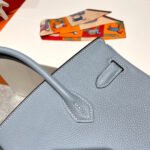 HM BIRKIN 30CM CLOUD BLUE TOGO LEATHER SILVER HARDWARE - Image 14