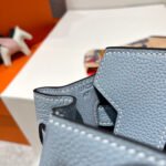 HM BIRKIN 30CM CLOUD BLUE TOGO LEATHER SILVER HARDWARE - Image 17