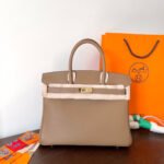 HM BIRKIN 30CM BEIGE SWIFT LEATHER GOLD HARDWARE - Image 6
