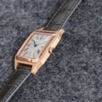 SANTOS DUMONT LADY PINK GOLD CASE CROCODILE STRAP - Image 3