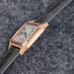 SANTOS DUMONT LADY PINK GOLD CASE CROCODILE STRAP - Image 15