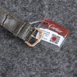 SANTOS DUMONT LADY PINK GOLD CASE CROCODILE STRAP - Image 16