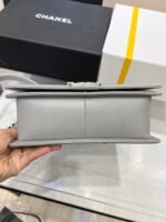 BOY BAG MEDIUM 25 GREY CAVIAR RUTHENIUM HARDWARE - Image 5