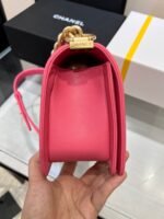 BOY BAG MEDIUM 25 RED CAVIAR GOLD HARDWARE - Image 14