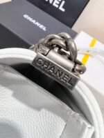 BOY BAG MEDIUM 25 WHITE CAVIAR RUTHENIUM HARDWARE - Image 6