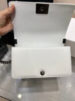 BOY BAG MEDIUM 25 WHITE CAVIAR RUTHENIUM HARDWARE - Image 9