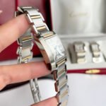 TANK FRANCAISE 28 GOLD STEEL WHITE DIAL - Image 10