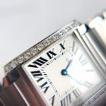 TANK FRANCAISE 25 STEEL DIAMOND BEZEL WHITE DIAL - Image 14