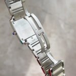 TANK FRANCAISE 25 STEEL DIAMOND BEZEL WHITE DIAL - Image 7