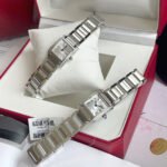 TANK FRANCAISE 20 STEEL DIAMOND BEZEL WHITE DIAL - Image 3